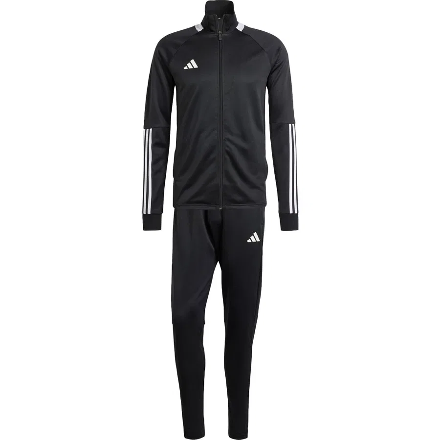 Спортивный костюм с длинным рукавом Sereno Cut 3-Stripes Track Suit adidas, Черный — фото 3