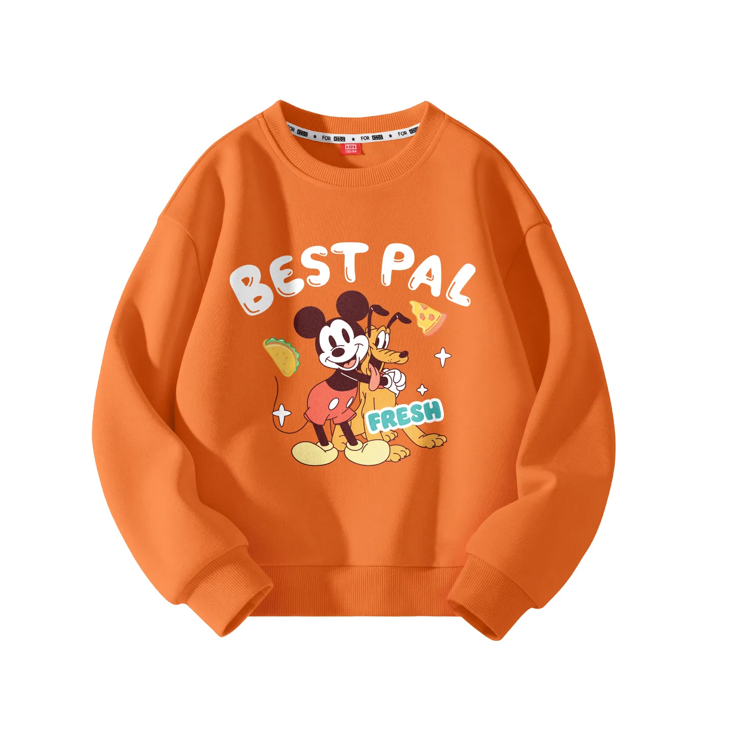 Детский свитшот с принтом Disney Heart Smile K Pink, Цвет Di Color Heart Smile K Pink — фото 3