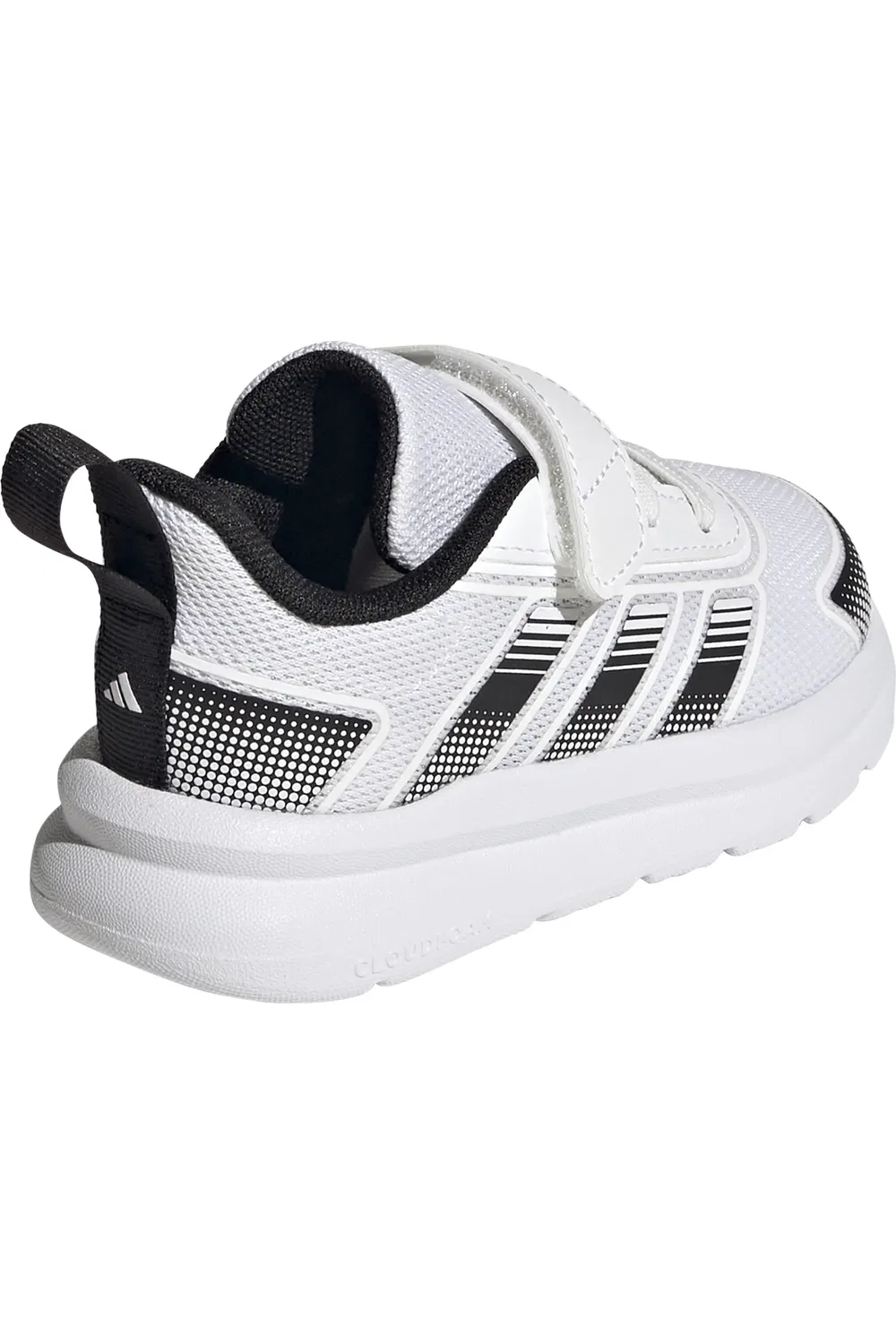 Детские кроссовки на амортизирующей подошве Tensair Run 4.0 adidas, белый/черный/белый — фото 3