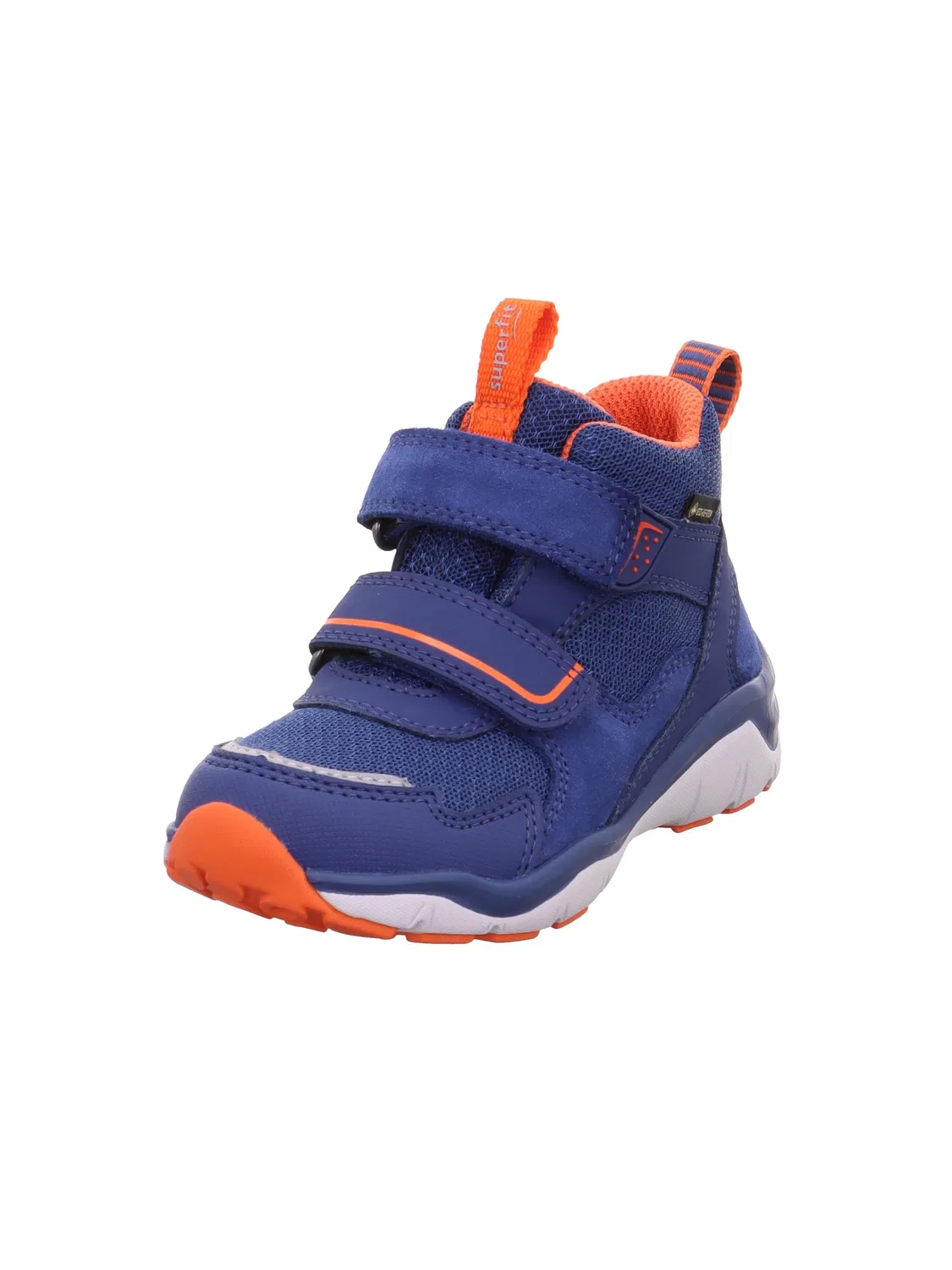 Детские кроссовки для мальчиков с липучкой Sport5 Superfit, Blue Red 8040