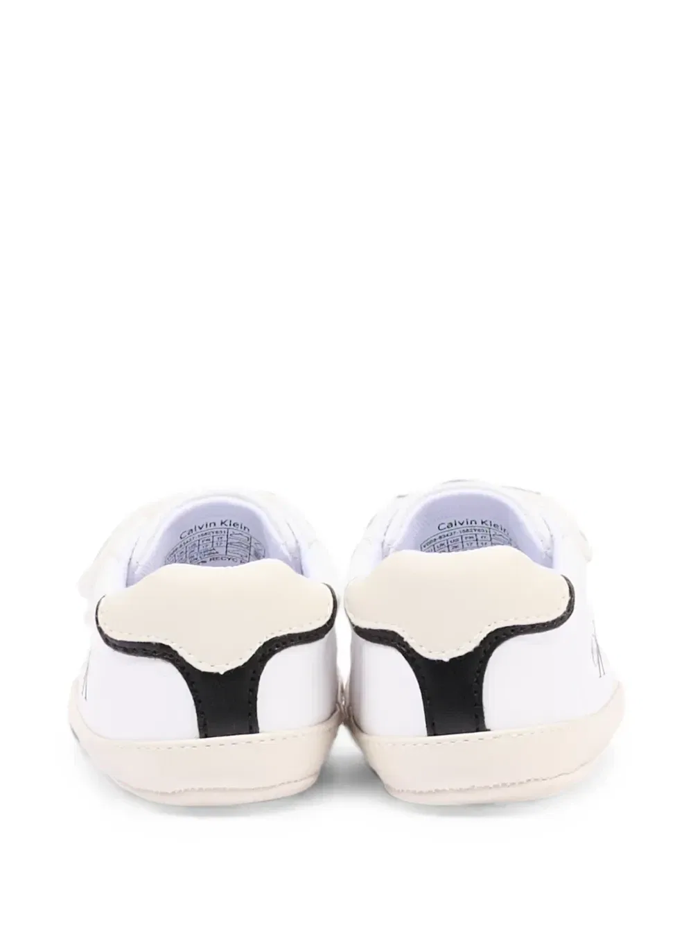 Низкие кроссовки на липучках с логотипом Calvin Klein Kids, белый — фото 2