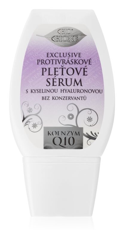 

Сыворотка против морщин с гиалуроновой кислотой Bione Cosmetics Exclusive Q10