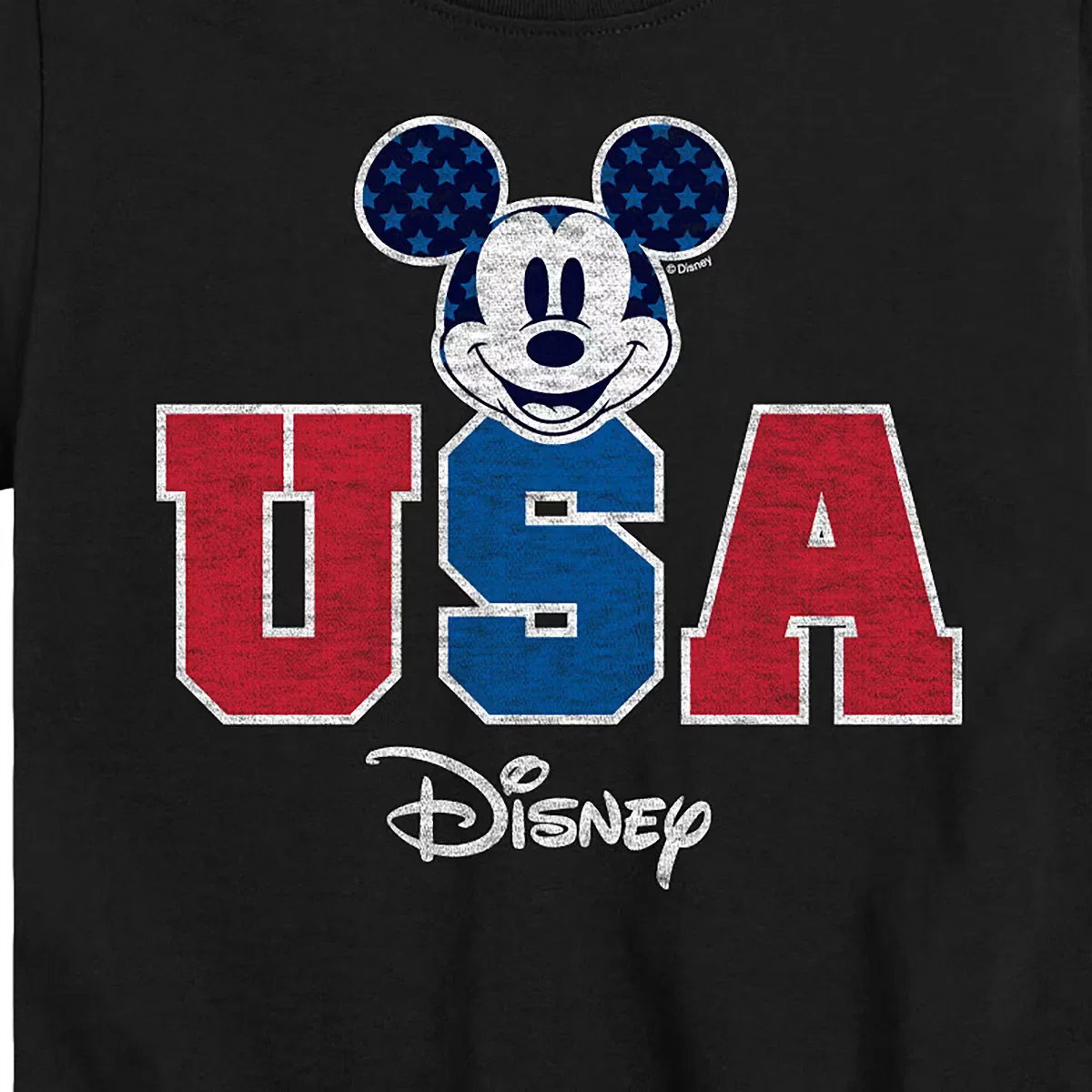 Футболка с принтом Americana Disney, Black — фото 2