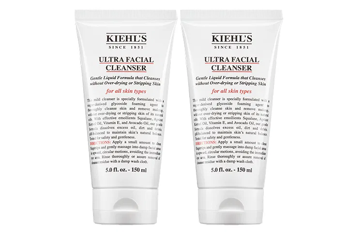 Женский очищающий гель Kiehl's High Moisturizing, 150 мл*2