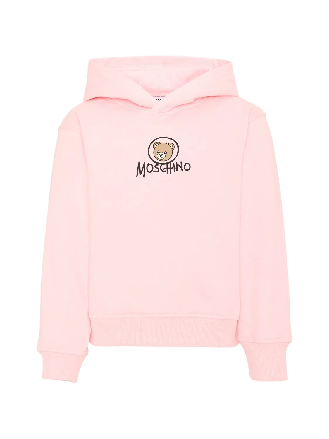 Moschino Худи с принтом медвежонка, розовый