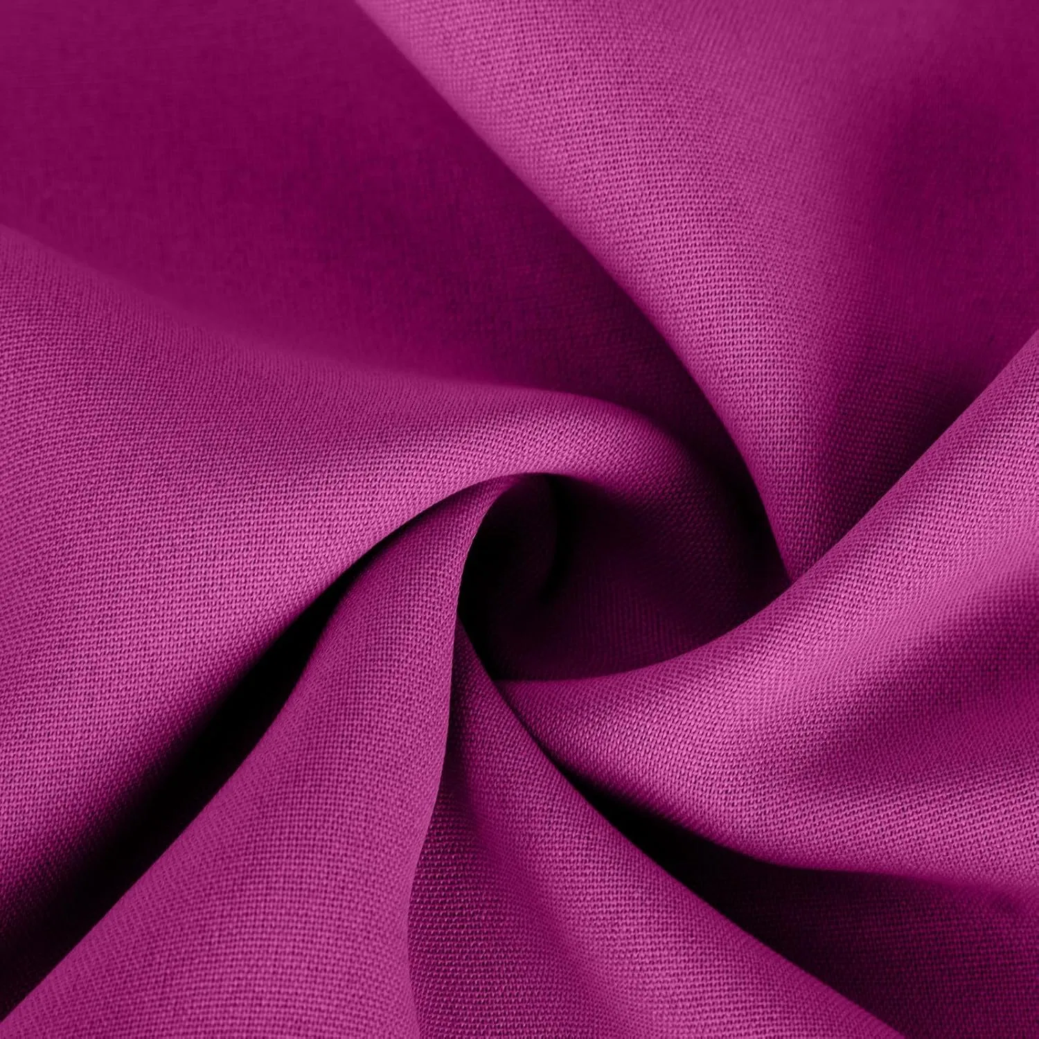 Женское летнее платье миди с V-образным вырезом и эластичной талией, Hot Pink — фото 4