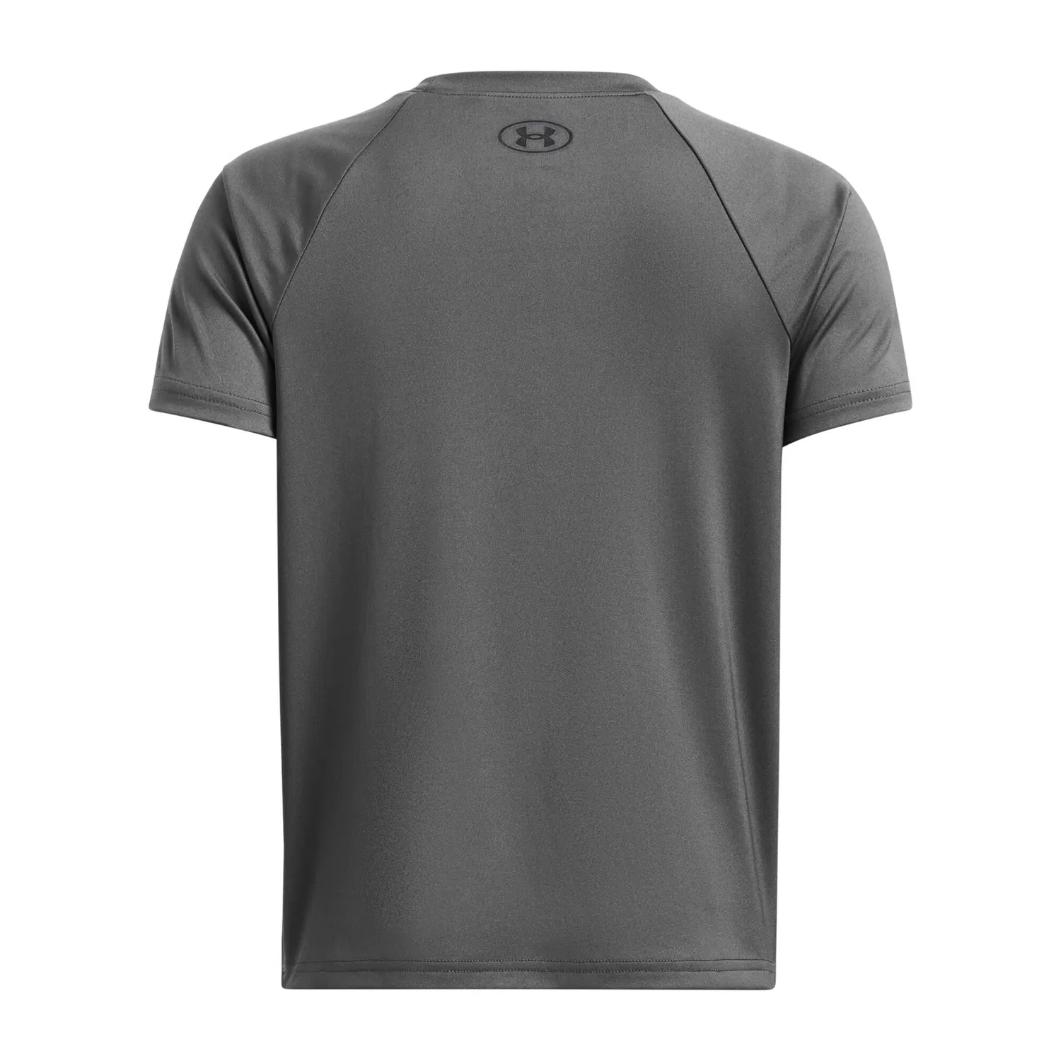 Детская футболка с длинным рукавом Under Armour Tech Split Wordmark, Цвет Grau Schwarz — фото 2