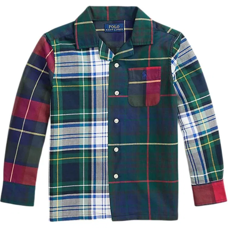 Детская рубашка Polo Ralph Lauren мультиколор