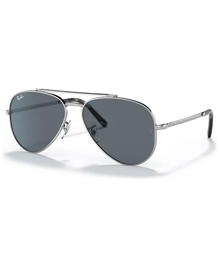 

Унисекс новые авиаторские солнцезащитные очки, RB3625 Ray-Ban, серебряный