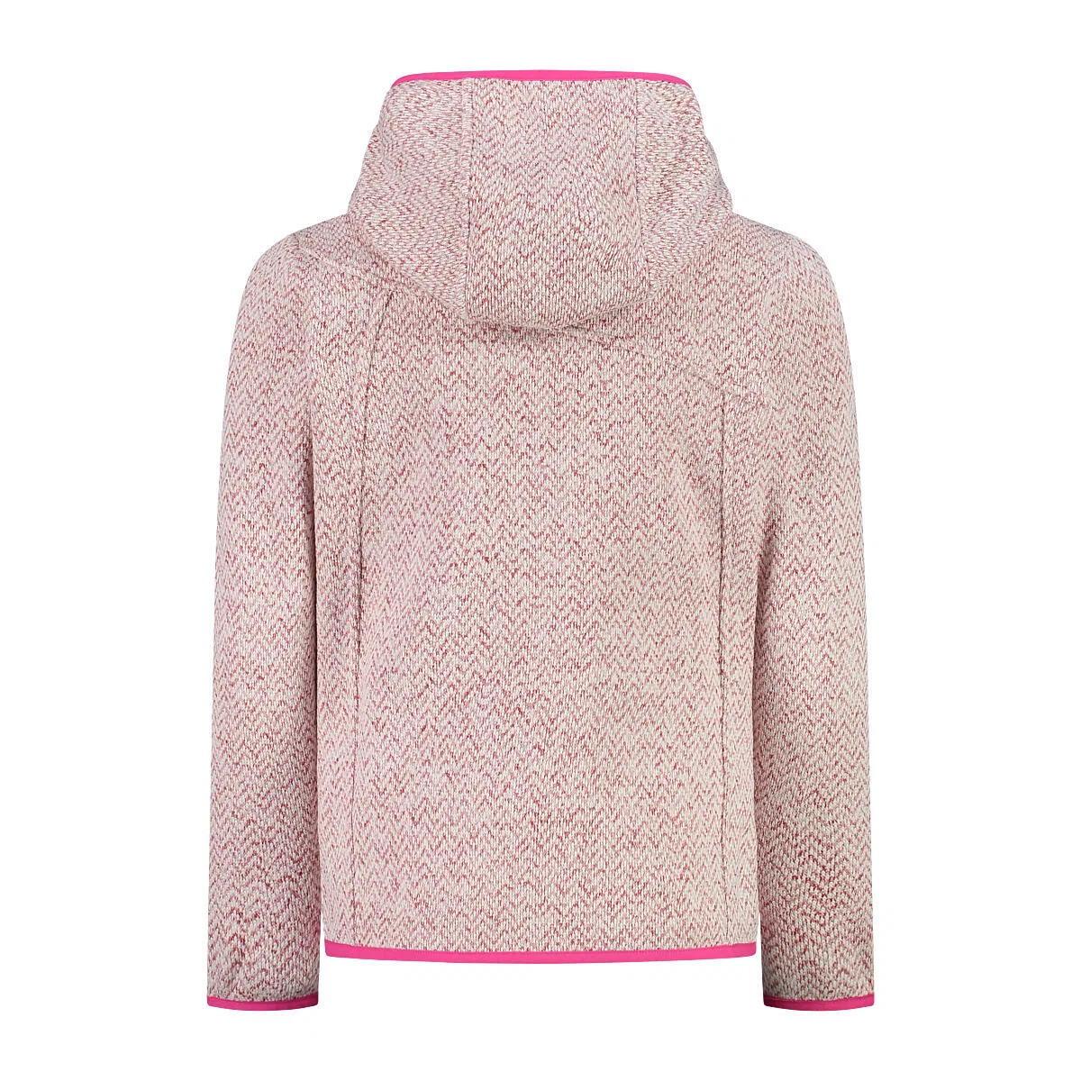 Детская куртка из флиса с капюшоном Cmp, Rosa Weiss Magentapink — фото 4