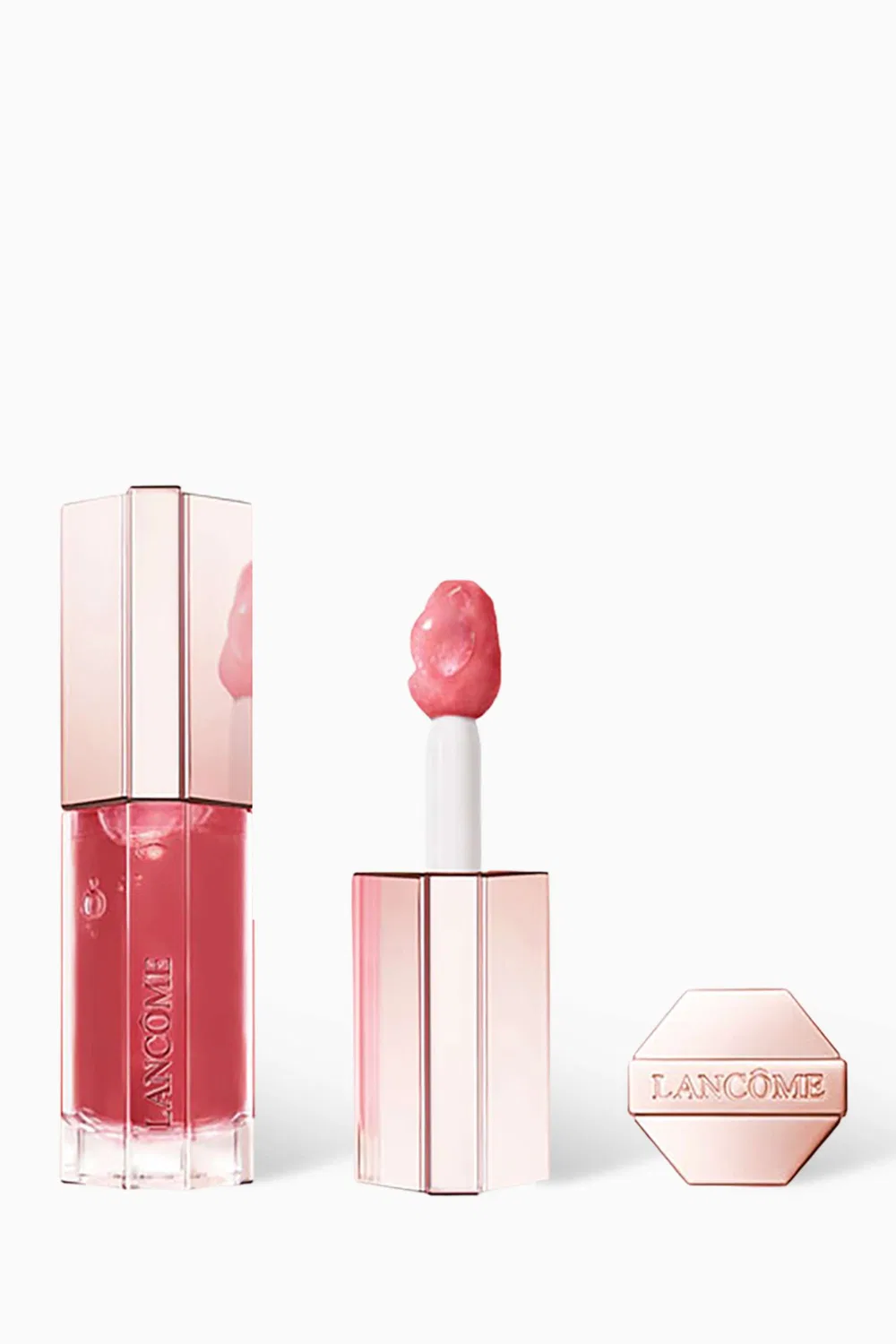 Блеск для губ увлажняющий Idôle Juicytreat Juicy Oil-in-Gloss Lancôme, нюдовый