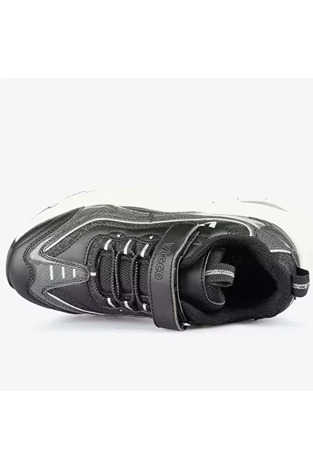Детские спортивные кроссовки для девочек ортопедические Vicco, Black — фото 4