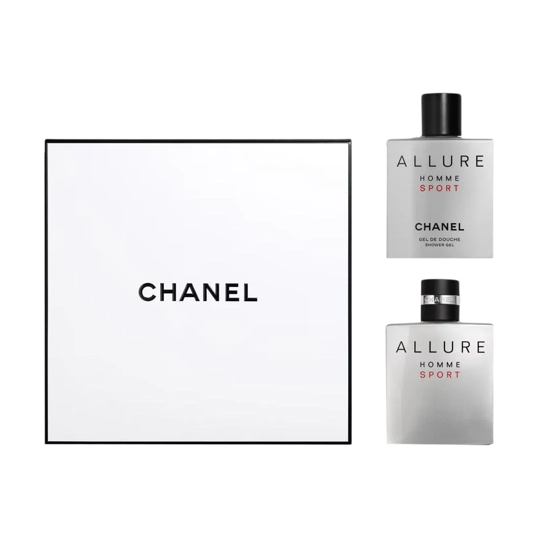 Мужской подарочный набор парфюма и геля для душа 100мл+200мл CHANEL