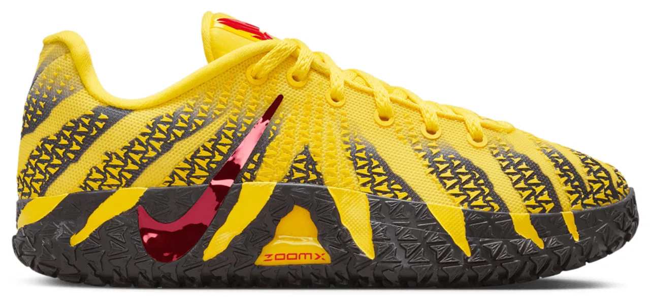 Кроссовки для мальчиков Ja 3 Nike, цвет Tour Yellow/University Red/Black