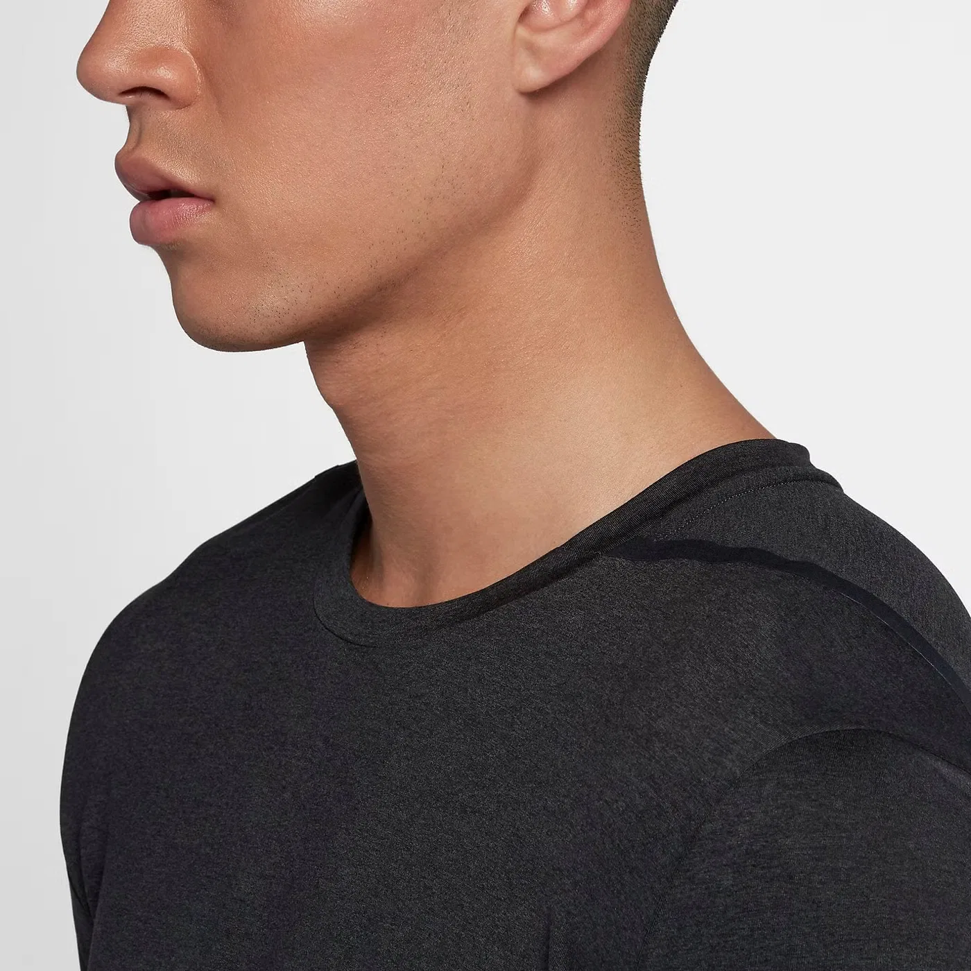 Футболка с коротким рукавом Dri-Fit Nike, черный — фото 2
