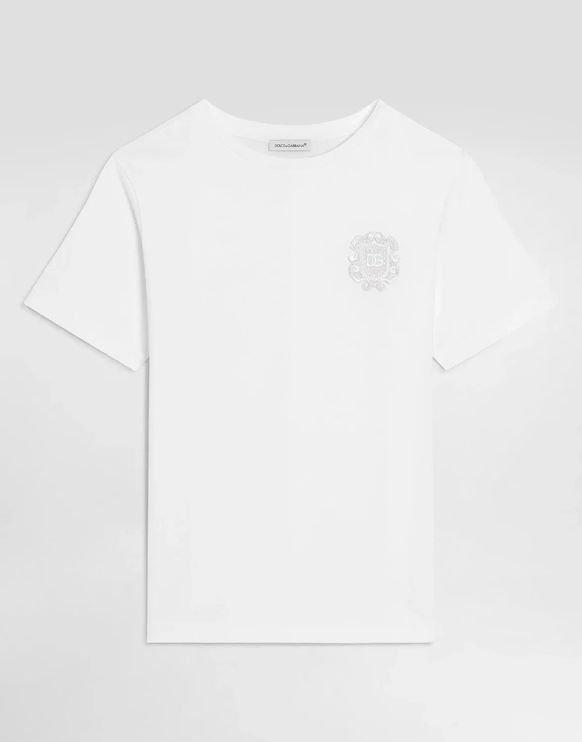 Джерси футболка с нашивкой Dolce&Gabbana, белый