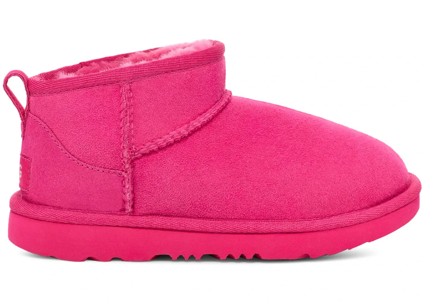 Детские ботинки короткие UGG Classic Ultra Mini Boot, Berry