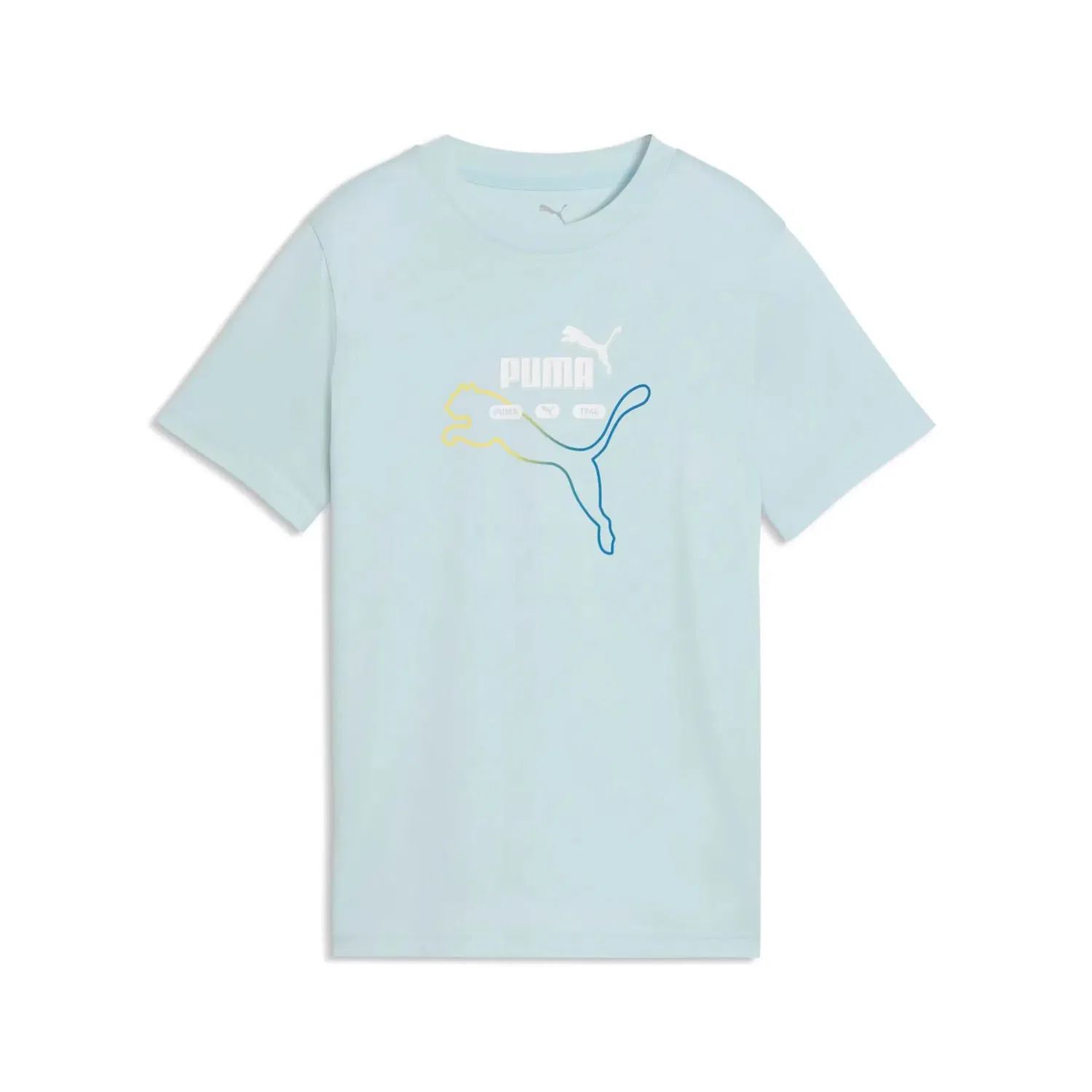 Детская футболка с логотипом Puma ESS Logo Puma, Grun