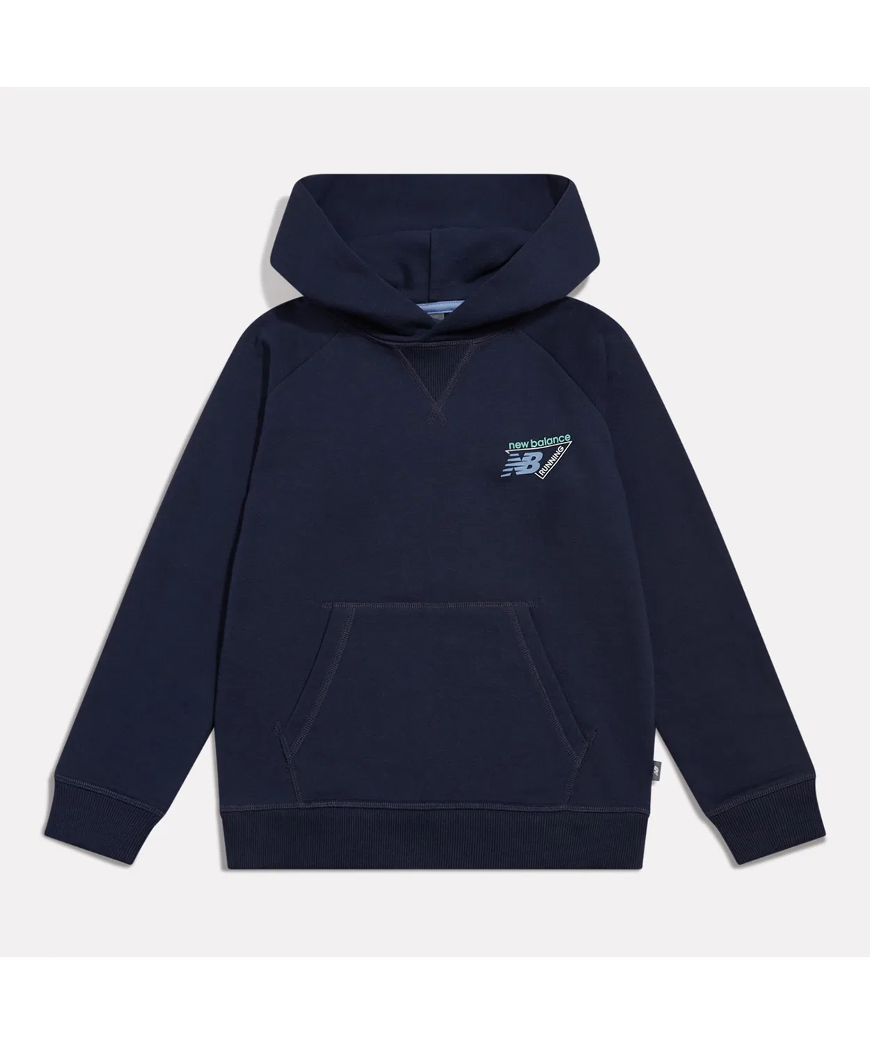 Детский худи с длинным рукавом с принтом, Tri Logo Graphic New Balance, Navy