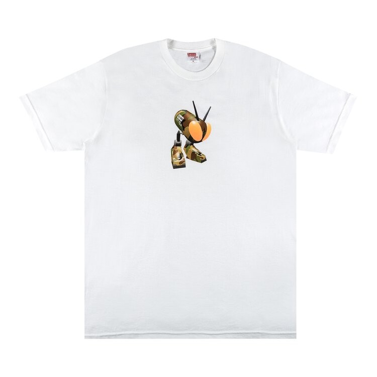 

Футболка Supreme x Junya Watanabe x Comme des Garçons MAN Bug Tee 'White', белый