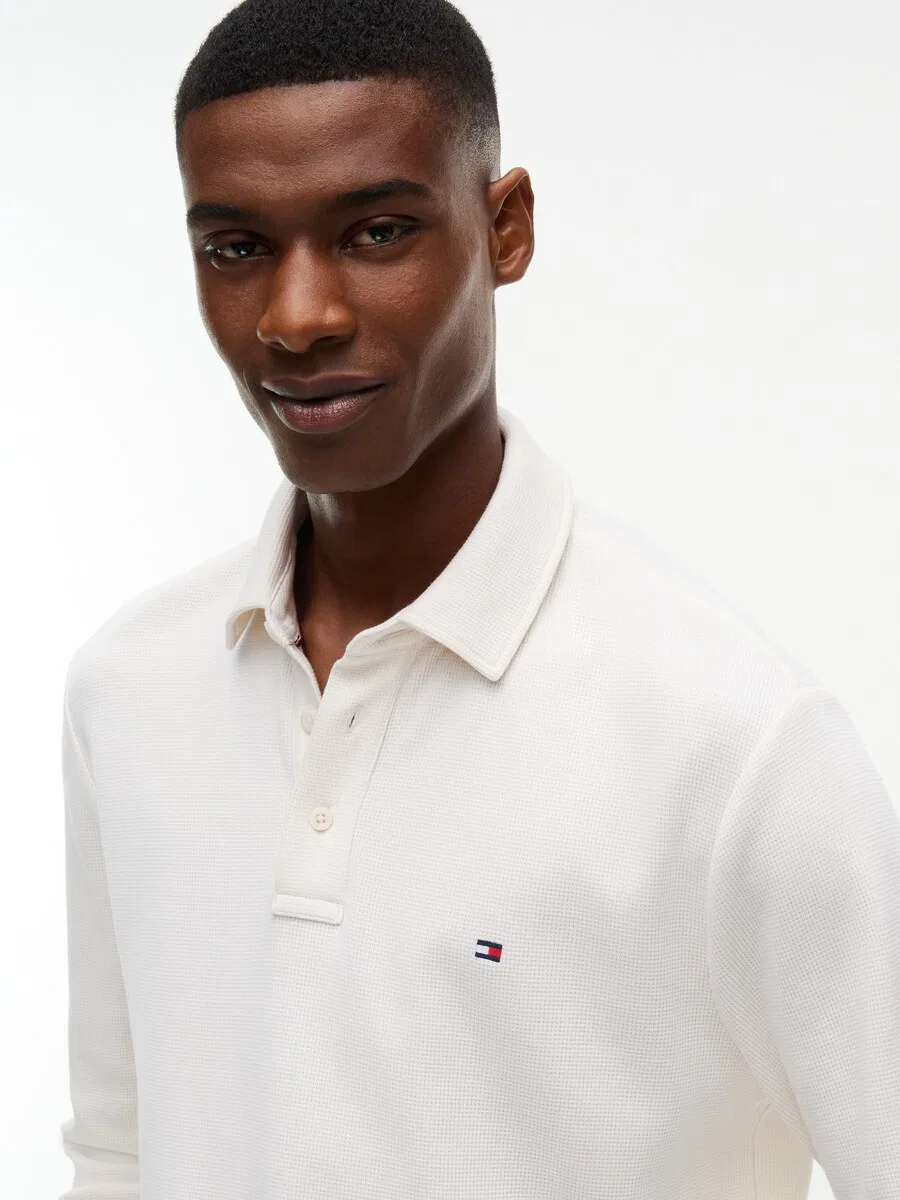Футболка TOMMY HILFIGER светло-желтого цвета — фото 3