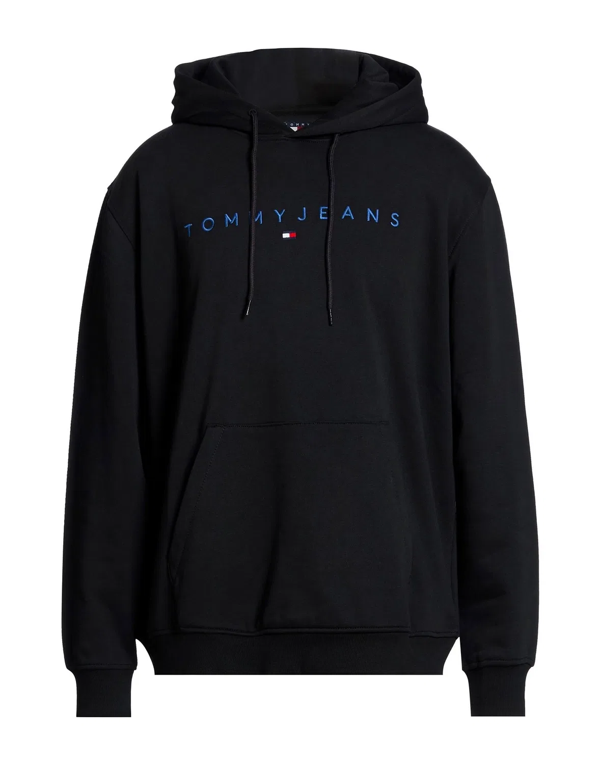 Мужской свитшот на флисе с капюшоном Tommy Hilfiger, черный