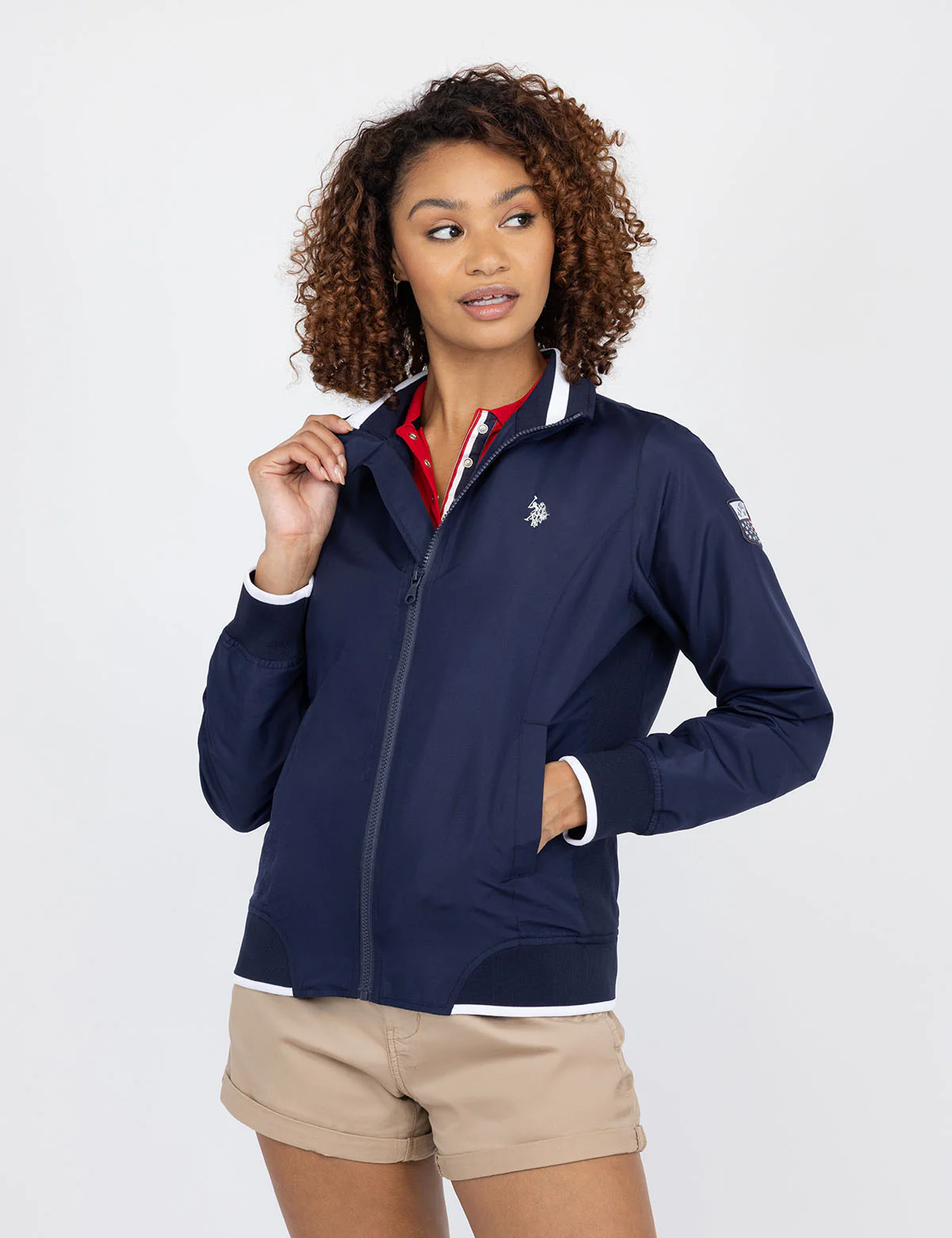 

Ветровка U.S. Polo Assn Yacht, темно-синий