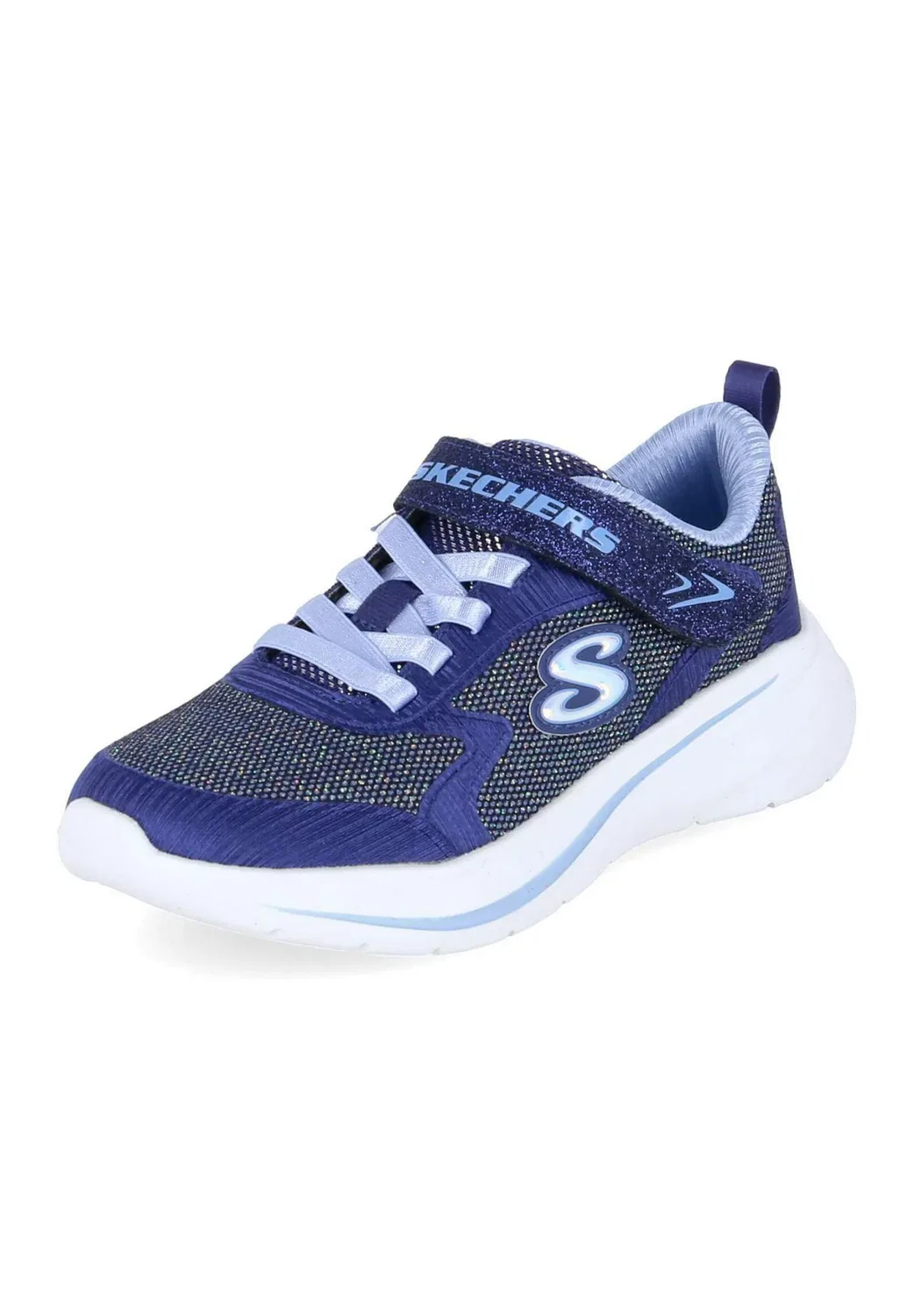 Унисекс - кроссовки Skechers, Metallisches Blau