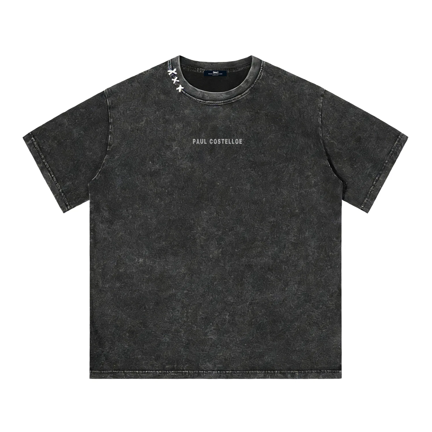 Детская футболка унисекс с круглым вырезом Dark Gray Paul Costelloe — фото 4