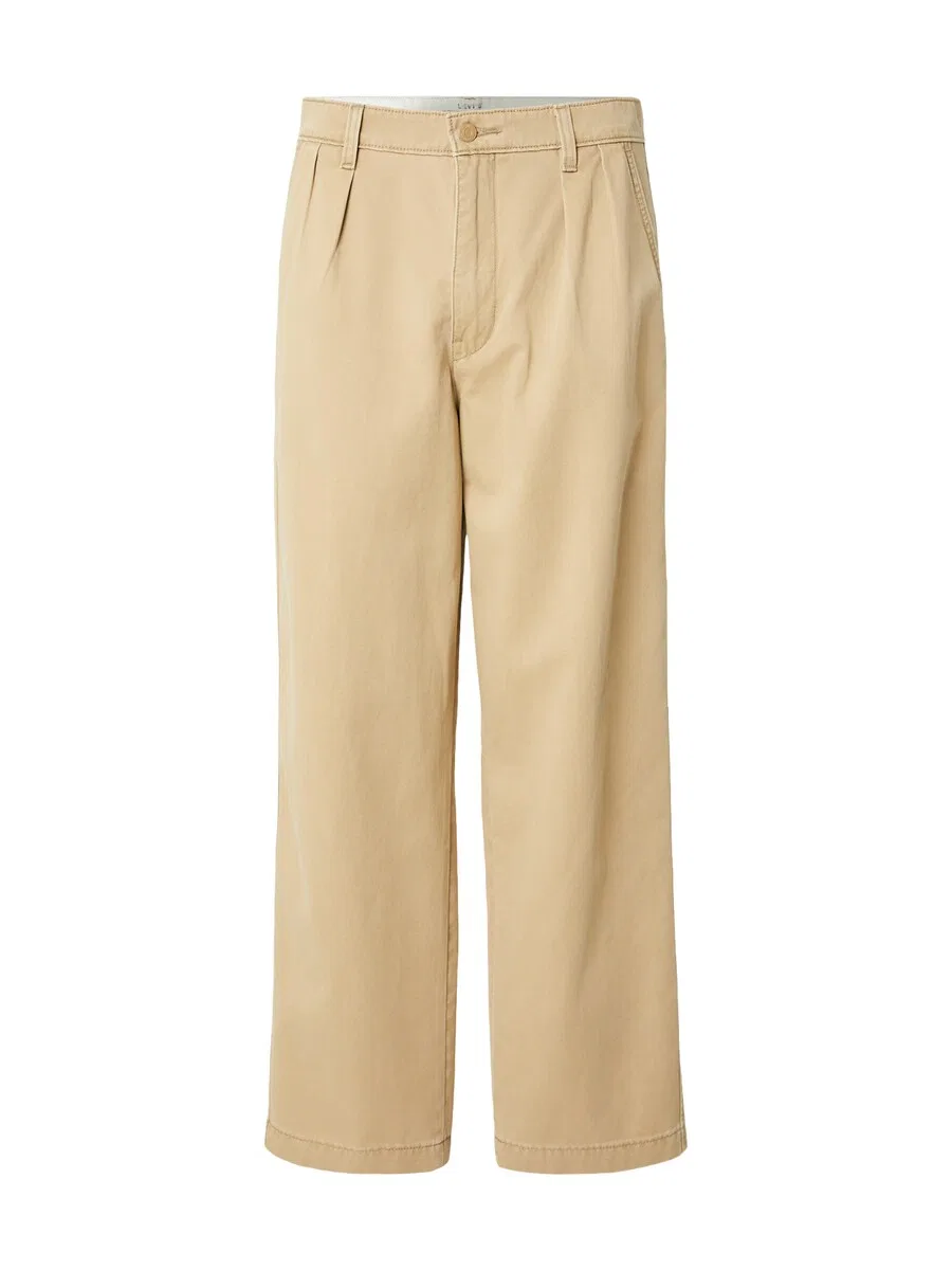 Джинсы LEVI'S Baggy Jeans 'XX Chino Baggy Pleated' светло-коричневого цвета