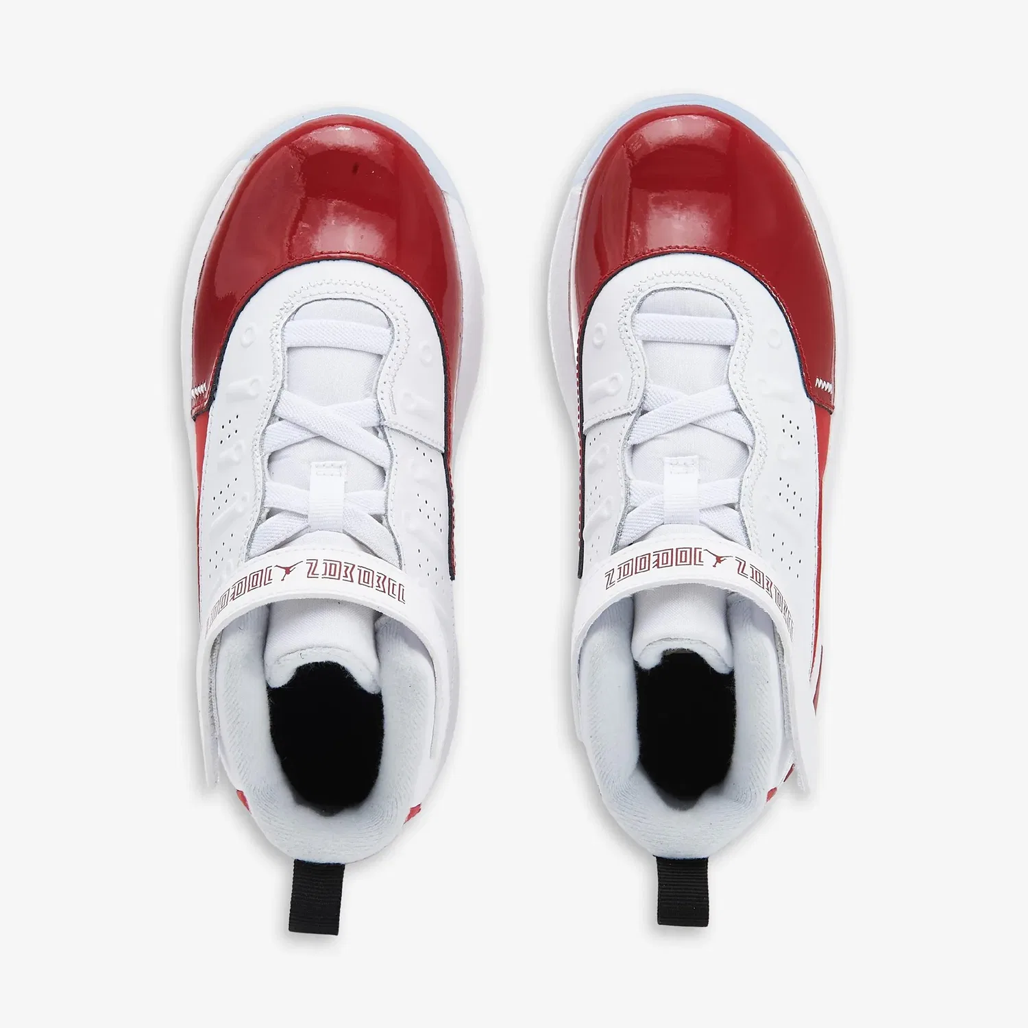 Детские кроссовки Max Aura 7 Mid Jordan, White/Red — фото 3