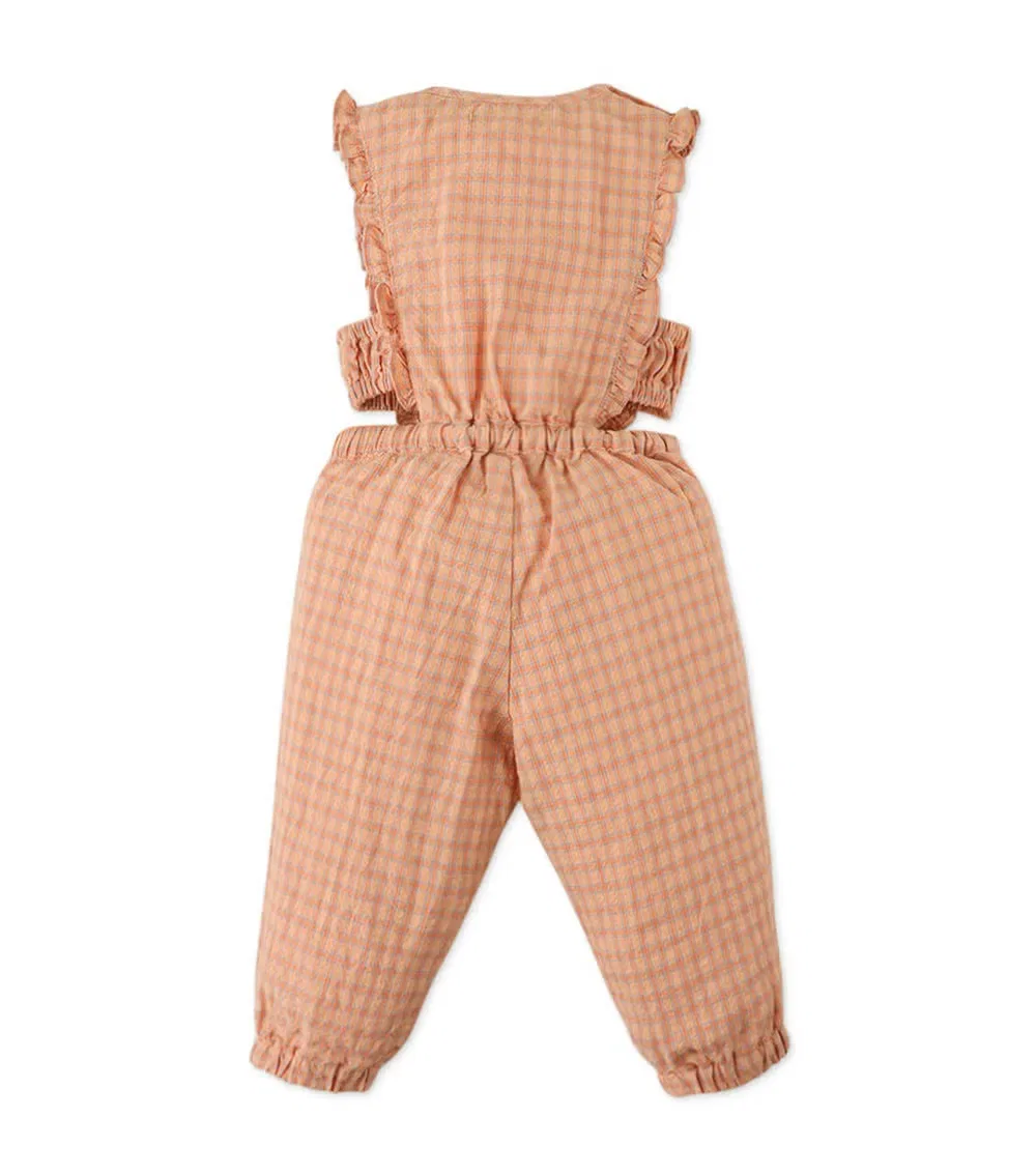 Комбинезон без рукавов в клетку The Mom Store