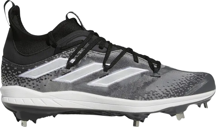 

Бутсы Adidas Adizero Afterburner NWV 'Black White Grey', черный