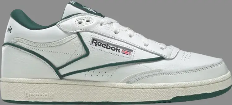 

Кроссовки club c mid 2 'chalk dark green' Reebok, белый
