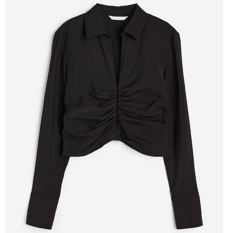 

Блузка H&M Collar, черный