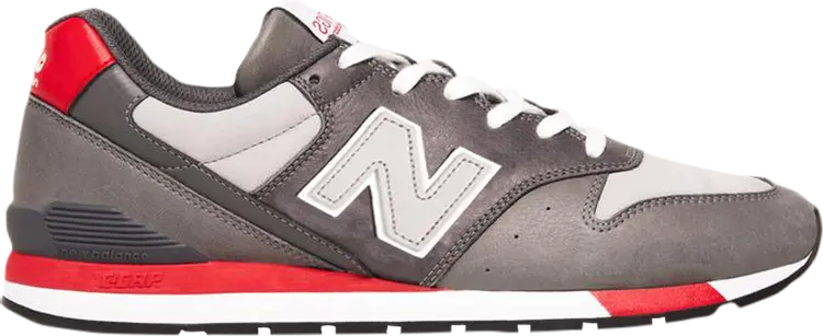 

Кроссовки New Balance FIGS x 996 'Charcoal Red', серый