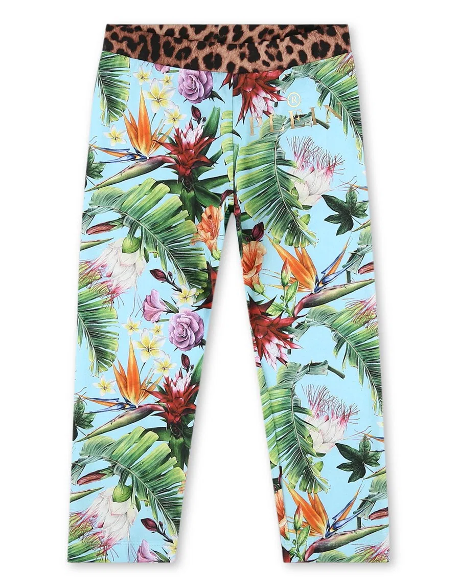 Леггинсы Philipp Plein Slim fit, мультиколор