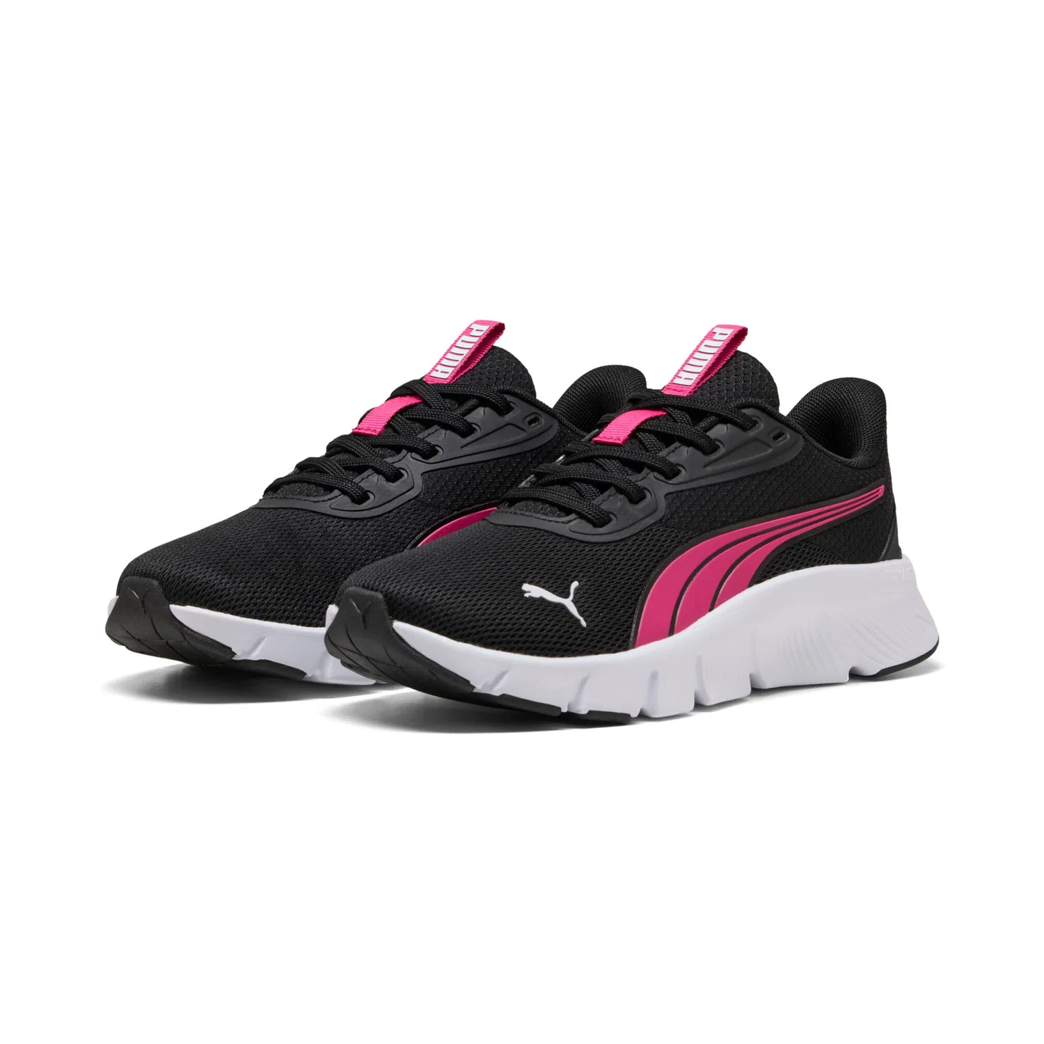 Детские кроссовки с амортизацией FlexFocus Lite Modern Puma, Black/Pink/White