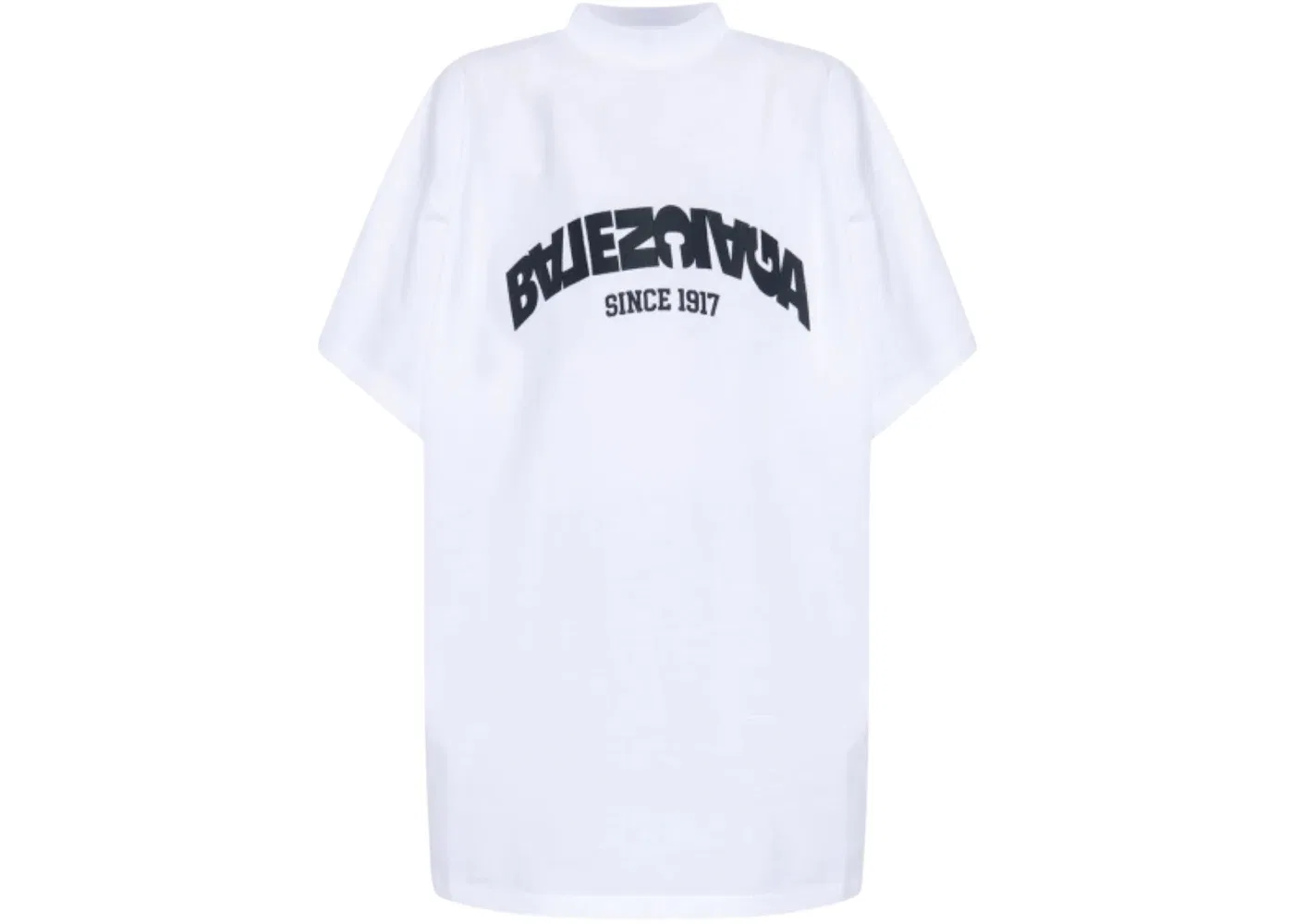 Мужская футболка с принтом Back Flip Tee Balenciaga, White/Black