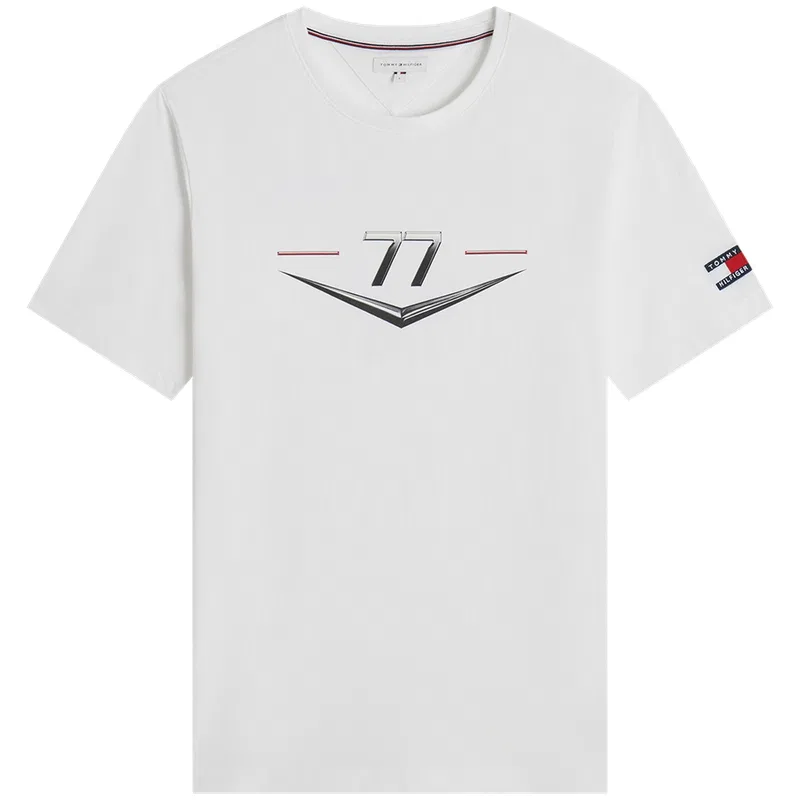 Футболка унисекс с круглым вырезом Tommy Hilfiger, White YBR
