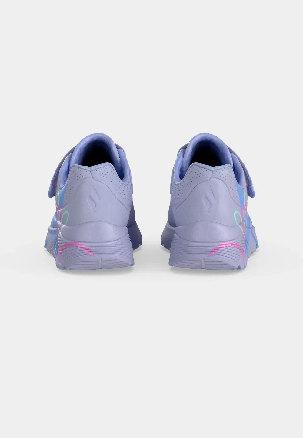 Кроссовки Uno Lite Skechers, Lavender/Multi-Coloured — фото 4