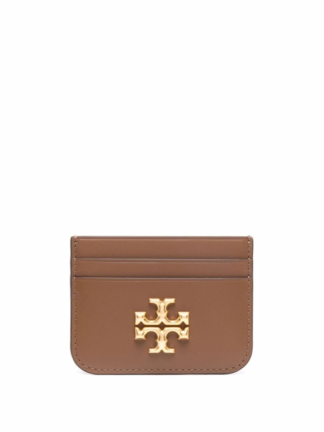 

Tory Burch картхолдер с логотипом, коричневый