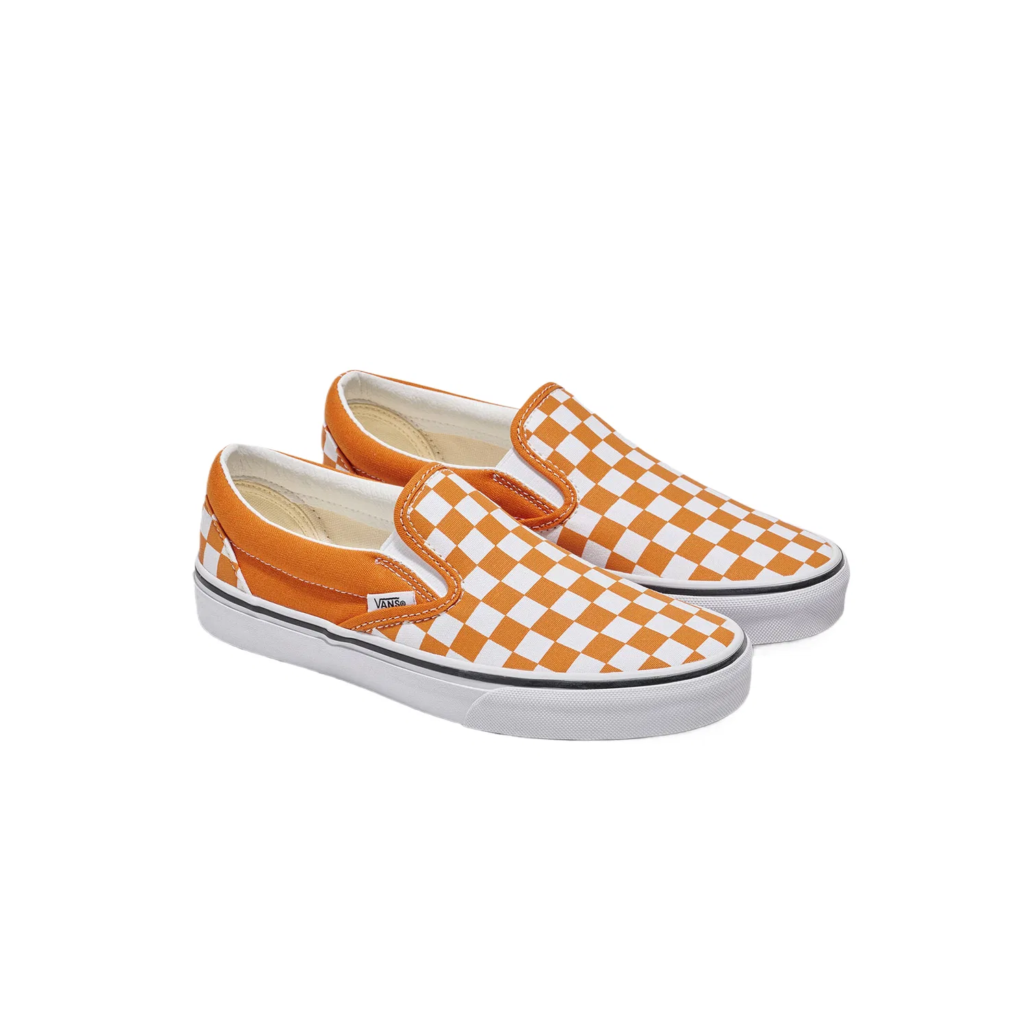 Детские кеды-слипоны Vans, Orange — фото 3