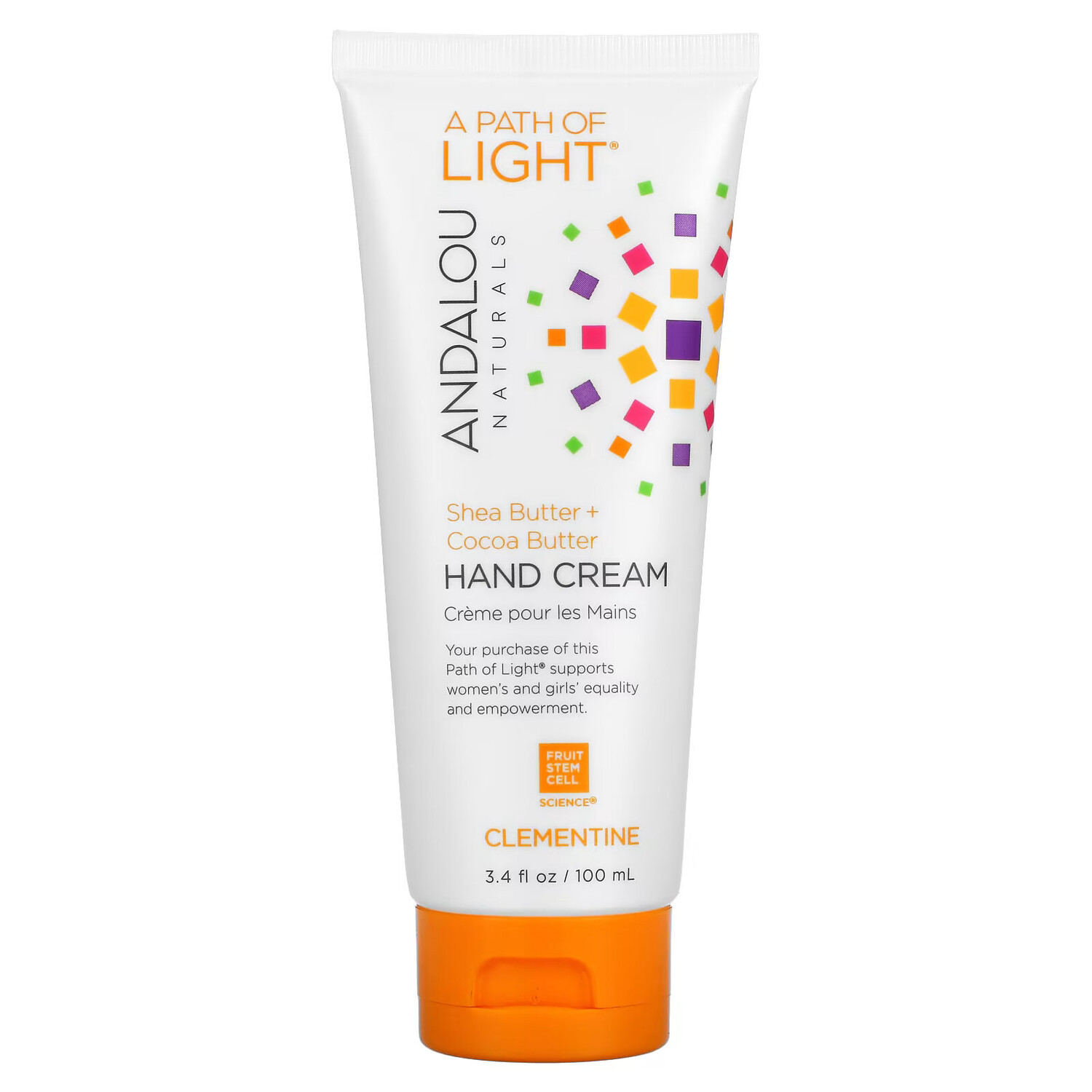 

Andalou Naturals, A Force of Nature, крем для рук с маслом ши и облепихой, клементин, 100 vk (3,4 жидк. унции)
