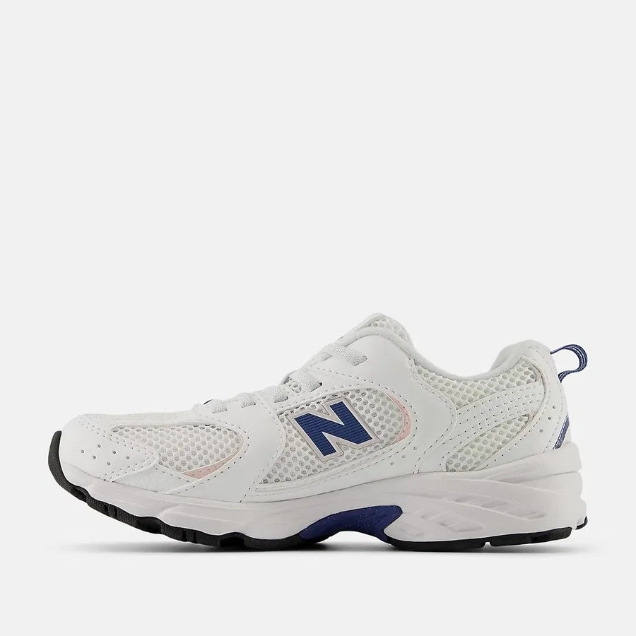 Детские спортивные кроссовки с классическим дизайном 530 New Balance, Белый — фото 3