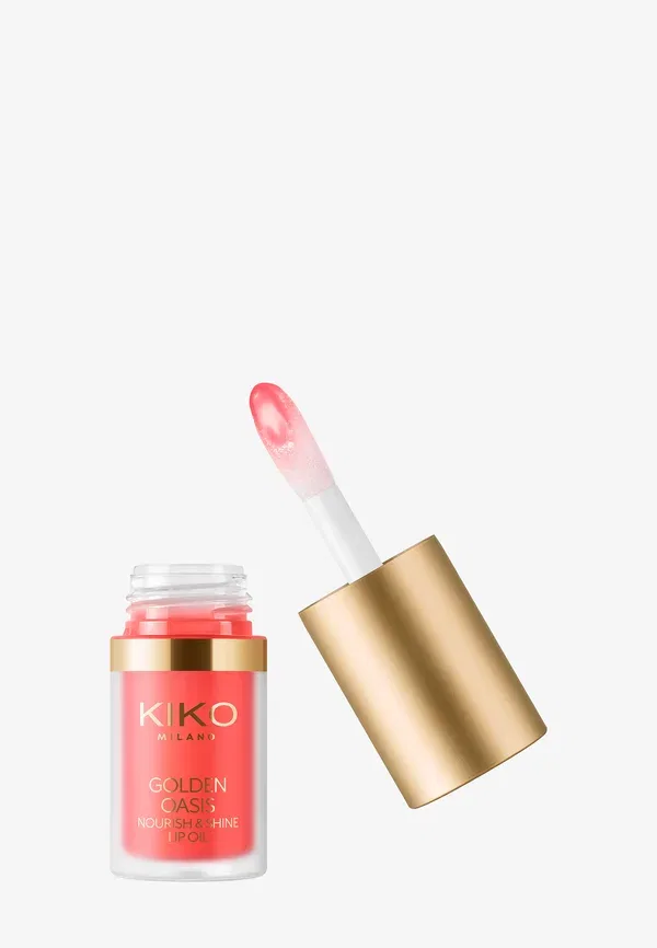 Масло для губ Golden Oasis Nourish & Shine - масло для губ 4.5 мл Kiko Milano, цвет pinch of pink