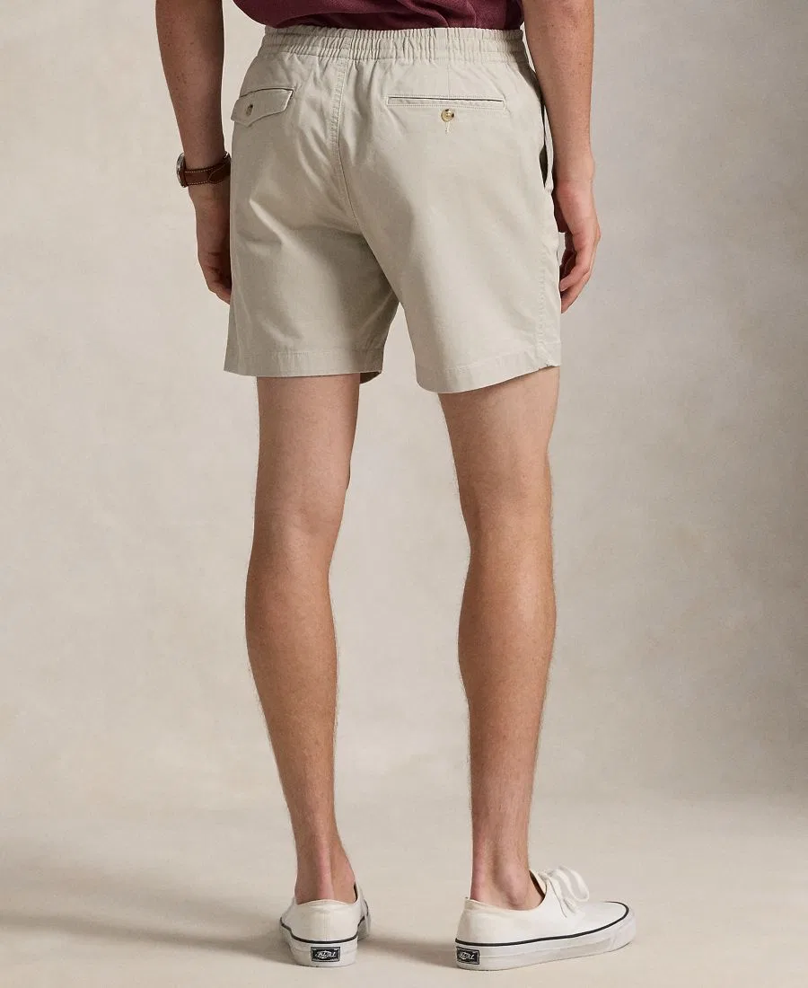 Мужской комплект одежды из жакета, худи, рубашки, шорт и кед Polo Ralph Lauren, Classic Stone — фото 4