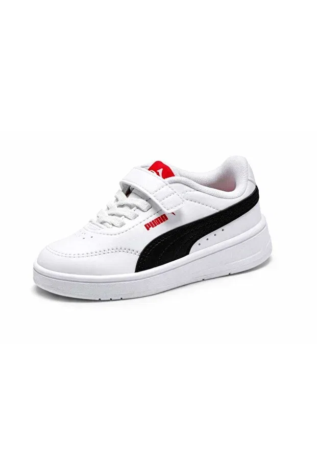 Детские кеды для мальчиков на шнуровке Puma, White