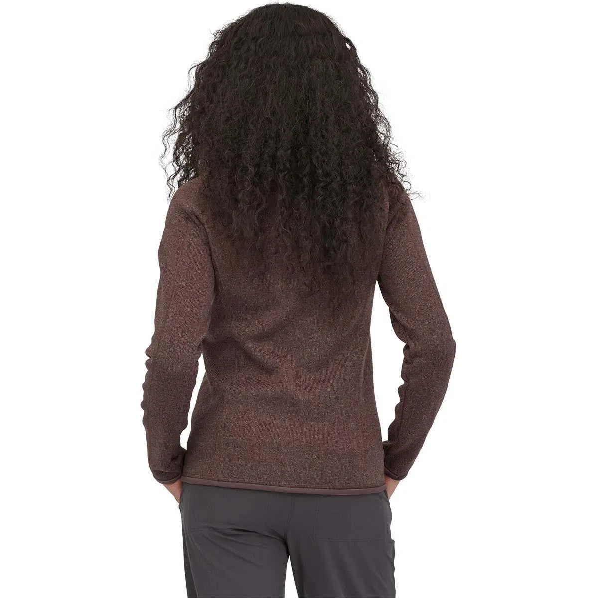 Флисовый свитер с четверть-молнией Better Sweater Patagonia, Dusky Brown — фото 2