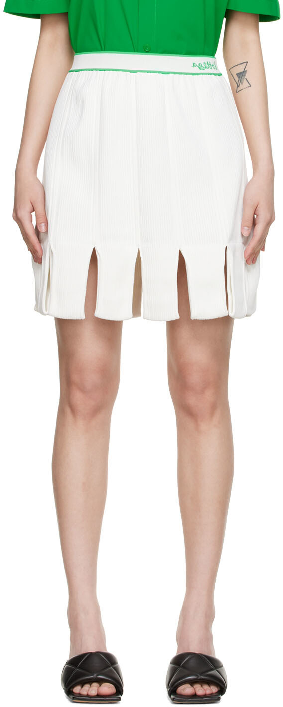 

Мини-юбка из вискозы Off-White Bottega Veneta
